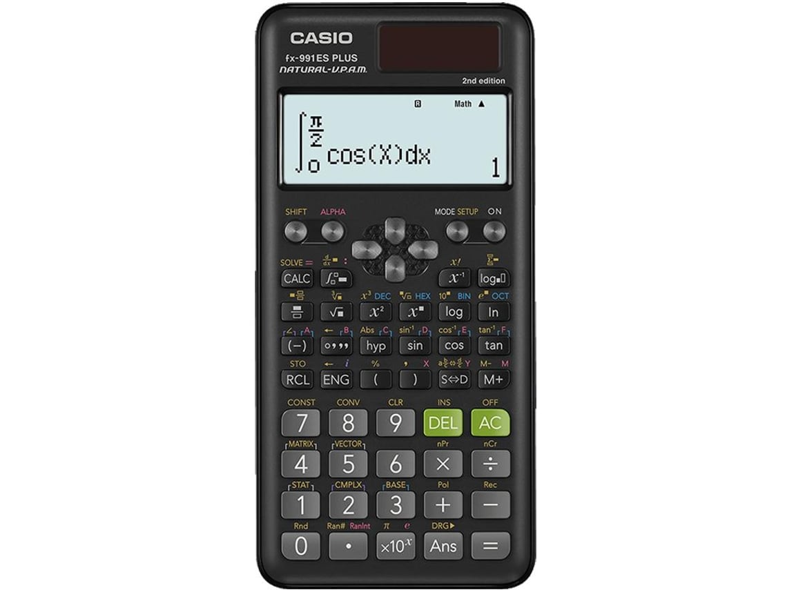 Calculadora CASIO FX-991ES PLUS 2 Negro
