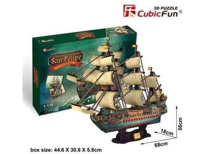 Puzzle 3D TOY PLANET San Felipe Armada Española