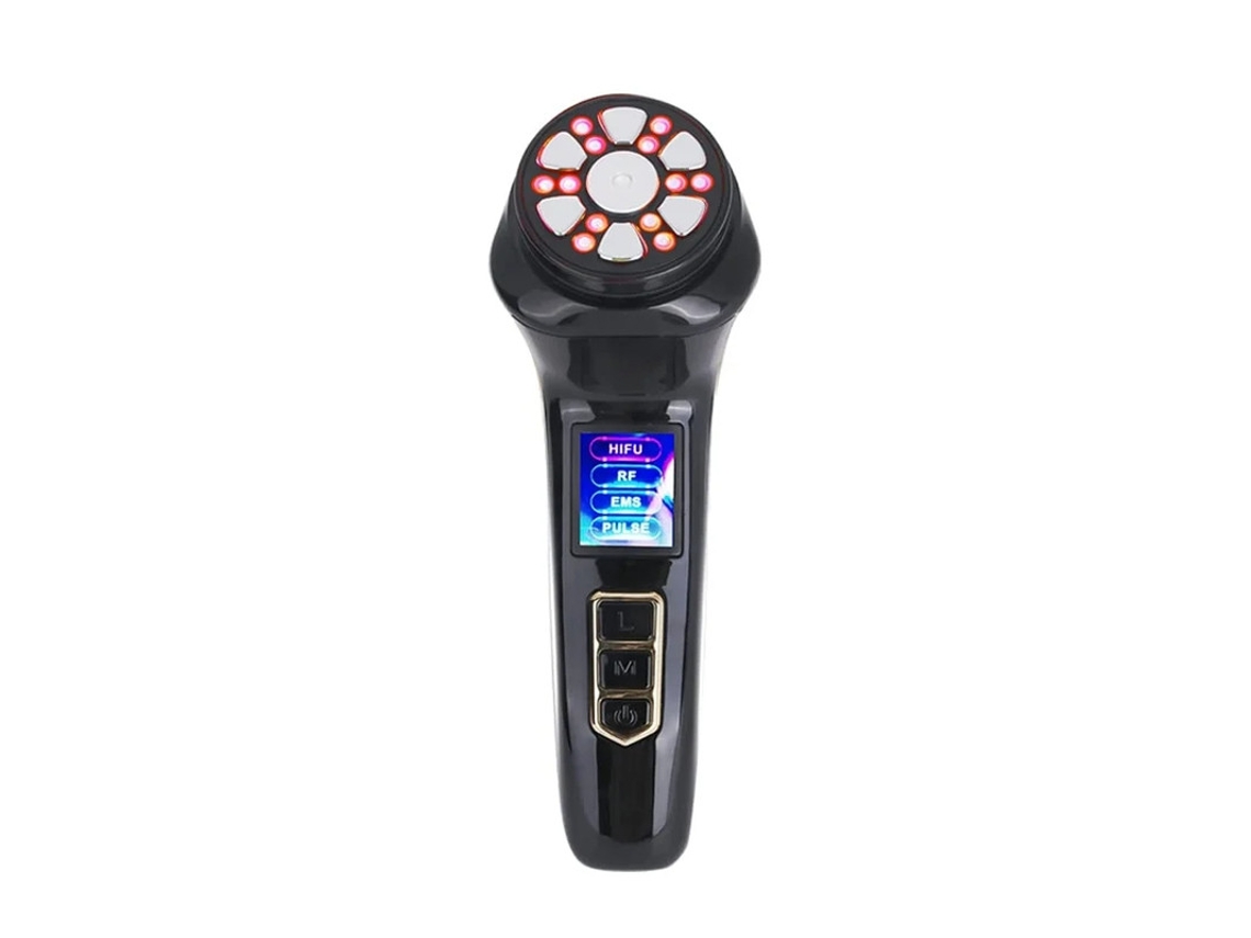 Máquina de eliminación de arrugas, masajeador facial 4 en 1, ultrasónico de alta intensidad enfocado, rejuvenecimiento facial EMS de Bestvite
