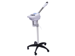 Vaporizador facial, 750 W de potencia, boquilla giratoria de 360°, enchufe europeo, blanco (OEM)