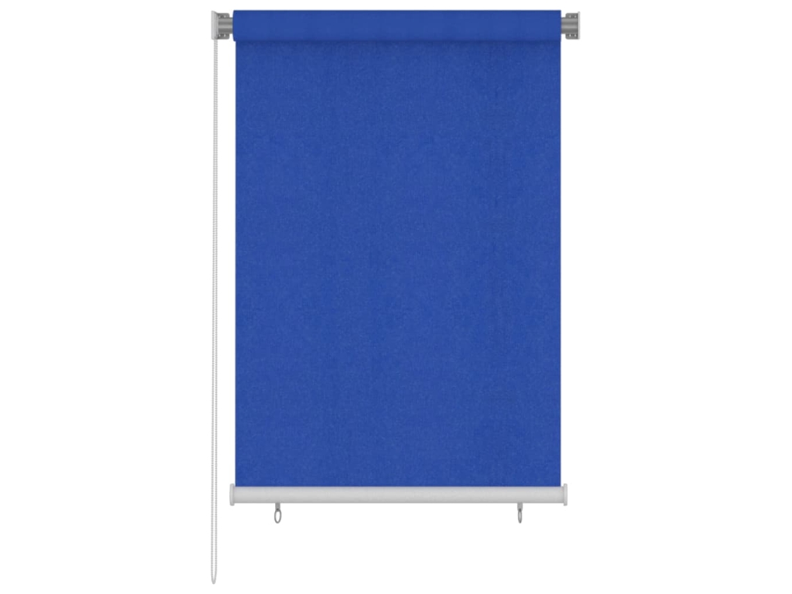 Persiana enrollable VIDAXL Azul Polietileno (100 x 140 cm)