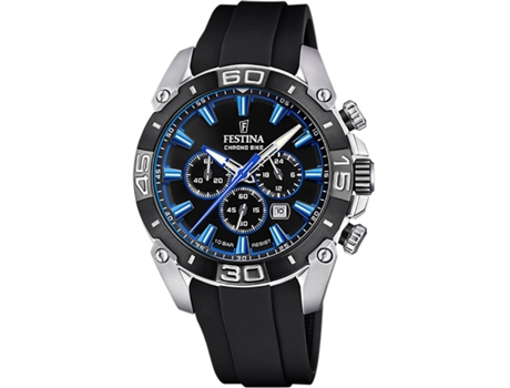 Reloj para Hombre Negro Silicona Chrono Bike F20544/2 FESTINA