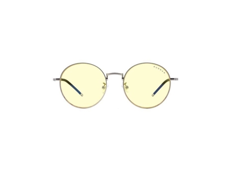 Gafas Anti-Luz Azul Elipse, Plata, Gunnar