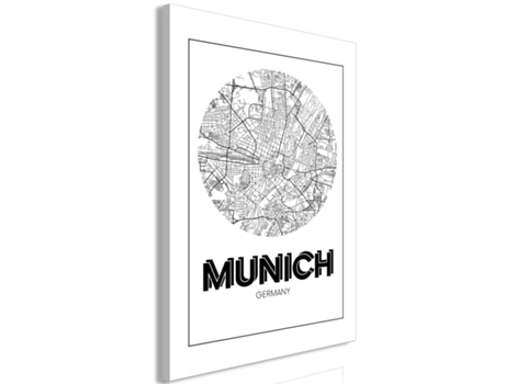 Cuadro ARTGEIST Retro Munich (1 Part) Vertical (20x30)