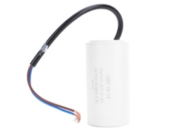 Capacitor De Início E Funcionamento De Motor Cbb60 450v 50uf Com Fio De Ligação