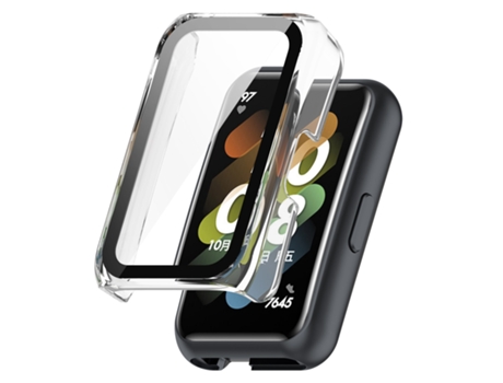 Huawei Watch Fit Mini Part + Película protectora de reloj integrada (blanco transparente)