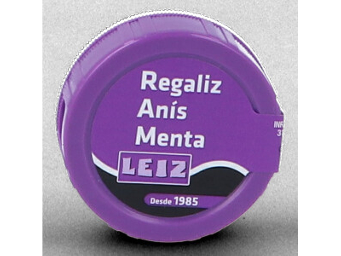 Complemento Alimentar REGALIZ Regaliz Anis Menta Leiz