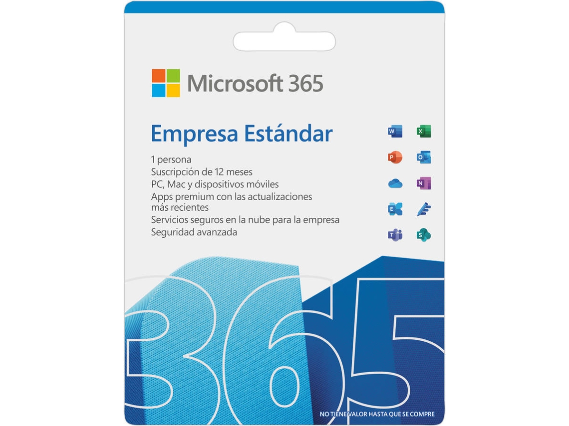 Microsoft 365 Empresa (12 meses - Formato Digital)