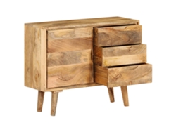 Maison Exclusive - Aparador De Madera Maciza De Mango 90x30x69 Cm