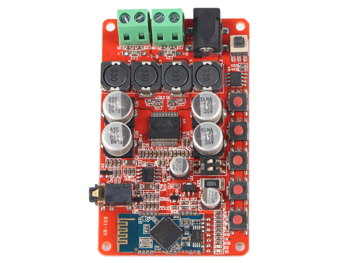 Módulo De Placa Amplificadora De Audio Bluetooth Tda7492p 50w*2 Doble Canal Csr8635 4.0