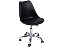 Silla de Escritorio Operativa DUDECOR Bit Negro