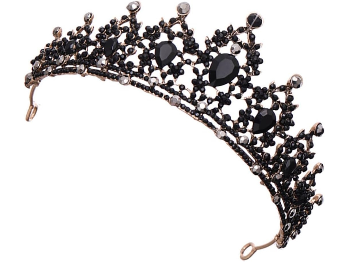 Corona Nupcial De Cristal, Accesorio Para El Cabello Para Bodas Y Sesiones De Fotos.