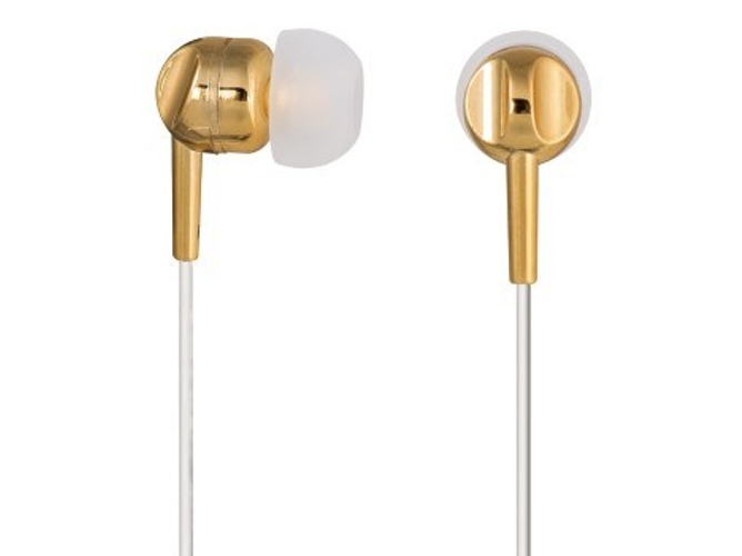 Auriculares con Cable HAMA EAR3005GD (In Ear - Micrófono - Blanco)