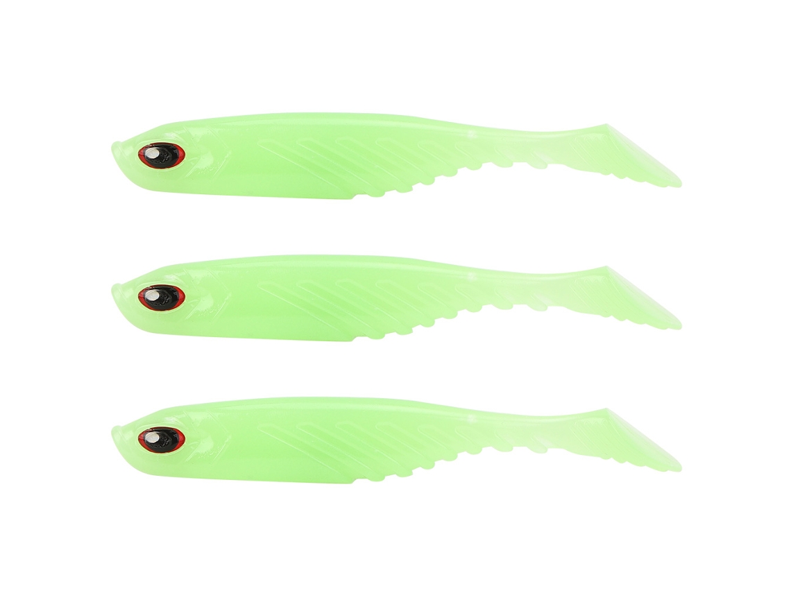 Cebo artificial para peces T 105 mm Luminoso 3 unidades