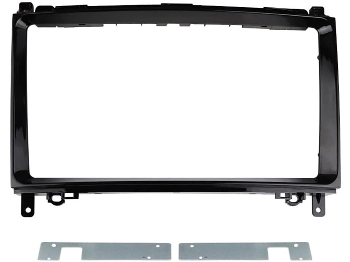 Panel De Radio 2din Para Sprinter B200 W169 W245 2004-2012 Adaptador De Placa De Marco Estéreo Dvd Para Montaje En Tablero