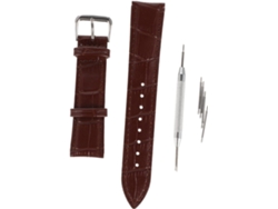 Conjunto Com 3 Pulseiras De Couro Para Relógio, 16mm De Largura