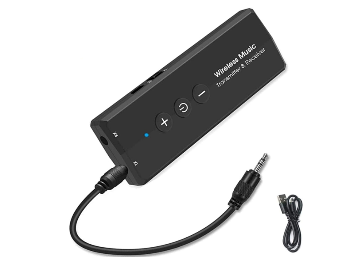 Adaptador Bluetooth ZF 360 de 3,5 mm USB Dongle negro Yizhood