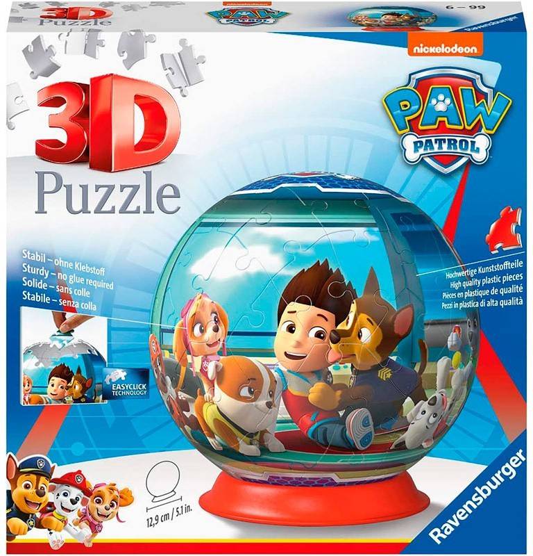 Puzzle RAVENSBURGUER Patrulla Pata (Edad Mínima: 8 - 72 Piezas)