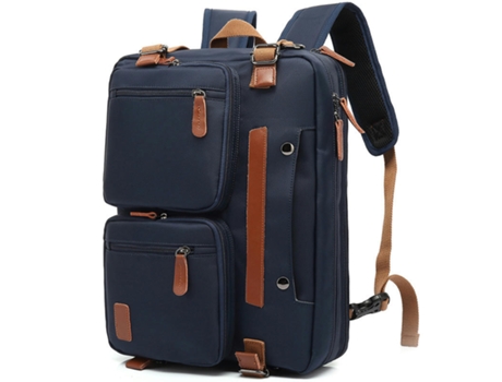 Mochila Bolso De Negocios Mochila Para Computadora Bolso Escolar Para Estudiantes Bolso Bandolera Al Aire Libre-nylon azul