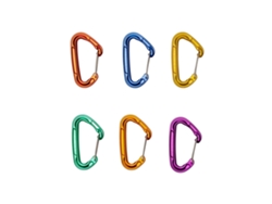 Juego de 6 mosquetones de escalada CLIMBING TECHNOLOGY Fly-weight Evo