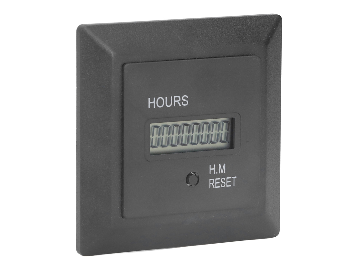 Contador De Horas Digital Con Display Temporizador Medidor 0‑999999h 59m Para Industria 100‑240v Ca
