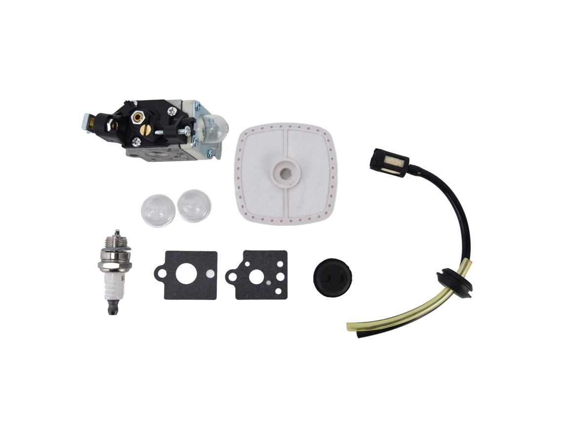 Kit De Carburador Para Cortacésped A021001590 Pb-251 Pb-255 Es-25 Con Lámpara De Cebado Y Filtro De Combustible.