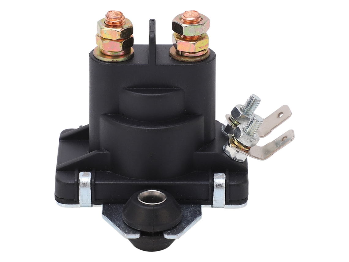 Relé de encendido solenoide de 12 V con buena conductividad para motosierras y cortacéspedes.