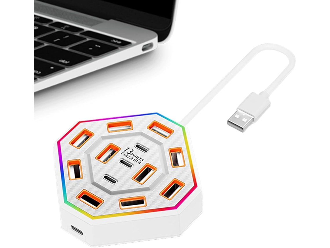 Base De Carga Para Ordenador Con 13 Puertos Usb - Diseño Electrónico