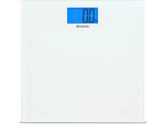 Báscula de Diagnóstico BRABANTIA 483127 Digital para WC (1,15 kg - 30 x 30 x 2 cm - Garantía: 5 Años)