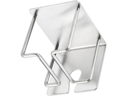 Soporte de pared para afeitadora eléctrica, organizador de baño de acero inoxidable con adhesivo.