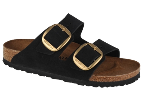 Zuecos Mujer BIRKENSTOCK (36 - Nubuck - Negro)