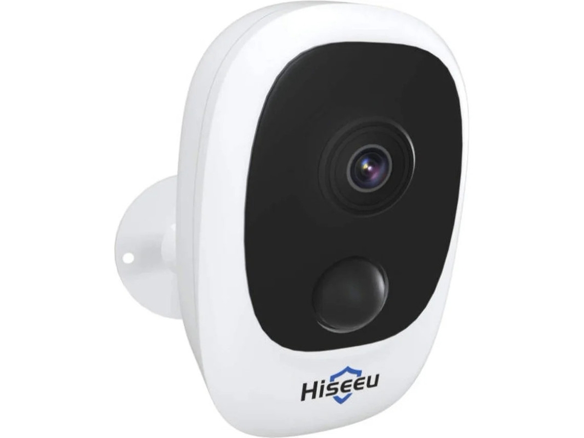 Cámara de seguridad inalámbrica, cámara CCTV wifi 1080P con detección de movimiento PIR Yizhood (blanca)