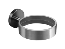 Soporte De Acero Inoxidable Cepillado Para Secador De Pelo Para Baño