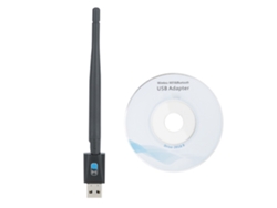 Tarjeta De Red Usb W87b Adaptador Inalámbrico Wifi Tarjeta De Recepción De Red Wifi De Escritorio