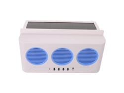 Ventilate Solaire Pour Véhicule Et Camping-car, Compatible, Abs Alliage, Élimine Chaleur
