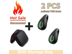 Auriculares Inalámbricos Con Clip (negros Con Estuche), Auriculares Estéreo Hifi Con Graves Potentes.