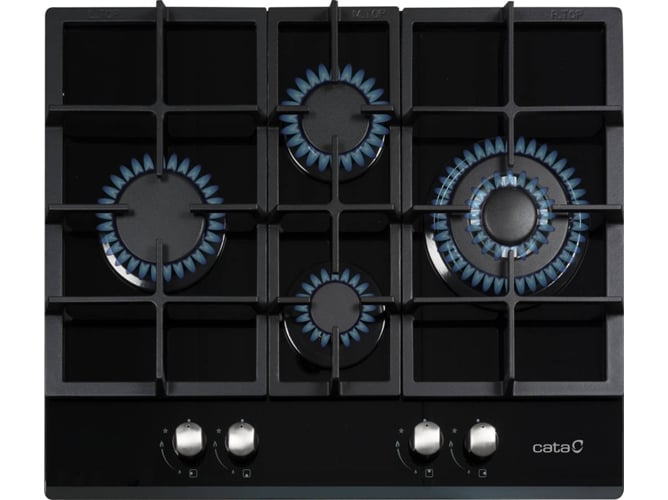 Placa de Gas CATA LCI 6031 BK (Gas Natural - 64 cm - Negro)