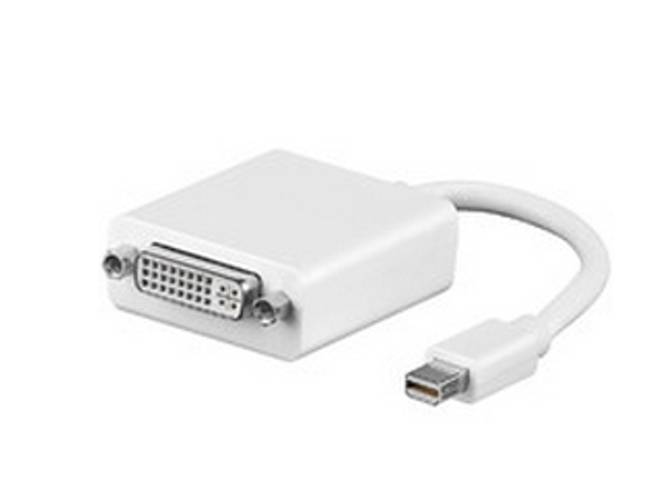 Adaptador Mini DisplayPort DVI MICROCONNECT DVI (Blanco - 15cm)