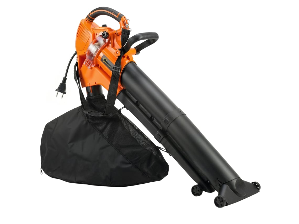 Soplador, aspiradora y trituradora de hojas 3 en 1, 3000 W, ligero.
