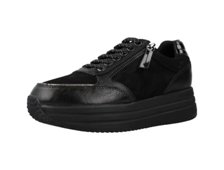 Zapatos de Mujer GEOX Kency Tecido Negro (38)
