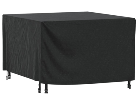 Cubierta Para Muebles De Jardín VIDAXL Negro Poliéster (113x113x73 cm)