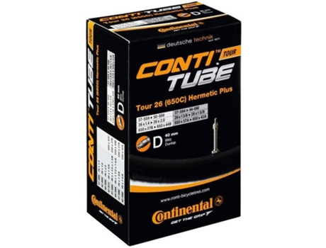 Cámaras de Aire CONTINENTAL Tour Hermetic Plus Presta 42 Mm (28´´)