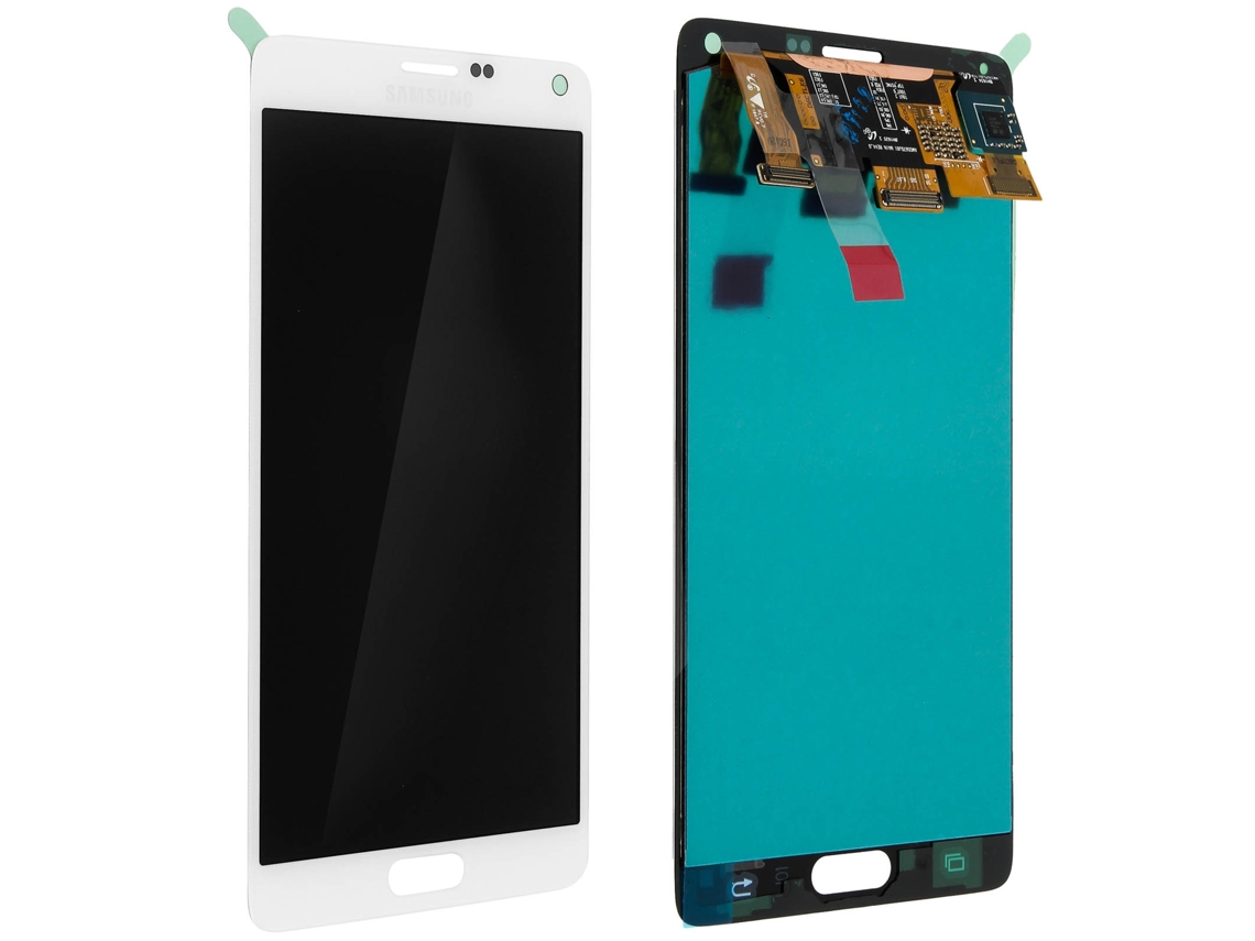 Pantalla LCD Galaxy Note 4 pantalla de vidrio Kit original SAMSUNG – Blanco