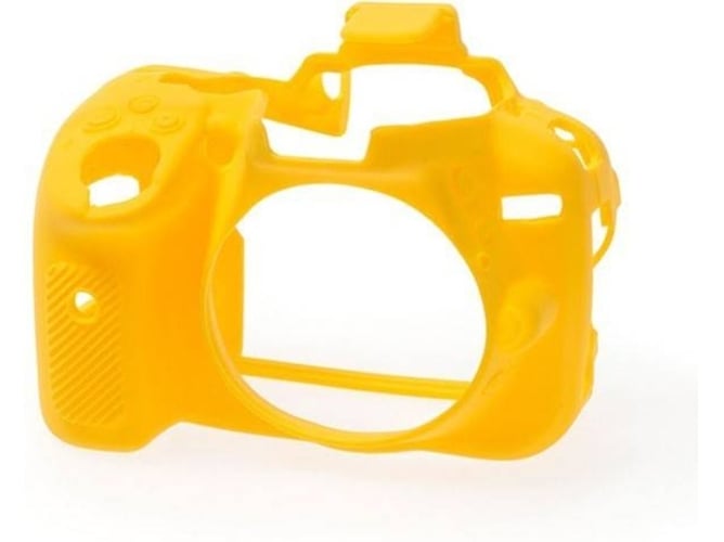 Funda silicona EASYCOVER Nikon D5300 Amarillo