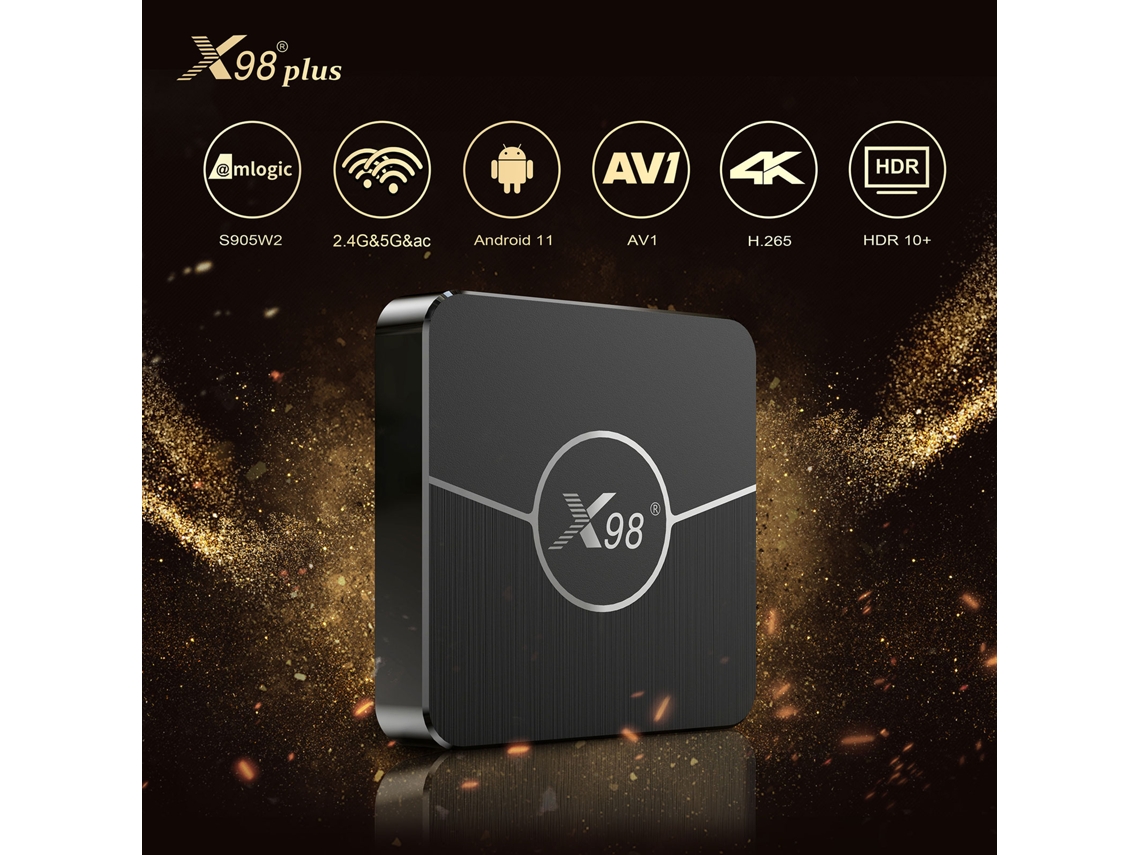 Receptor De Tv (android 11.0/12.0, Wifi 2.4g/5g, 2+16gb, Quad Core A35)