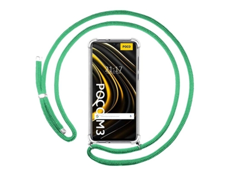 Carcasa Xiaomi Redmi 9T TUMUNDOSMARTPHONE Colgante Verde