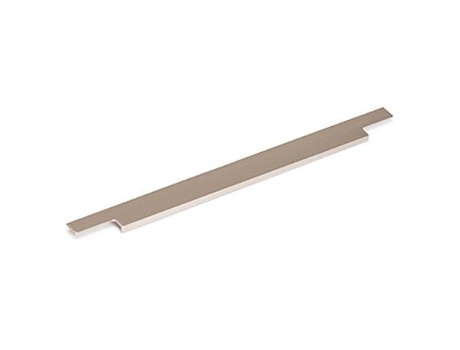Tirador walter para embutir. aluminio. acabado inox cepillado. espesor 19,5 elegir largo largo 598