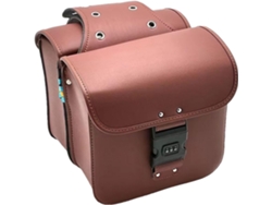 Alforjas laterales impermeables para motocicleta, bolsa lateral de gran capacidad.