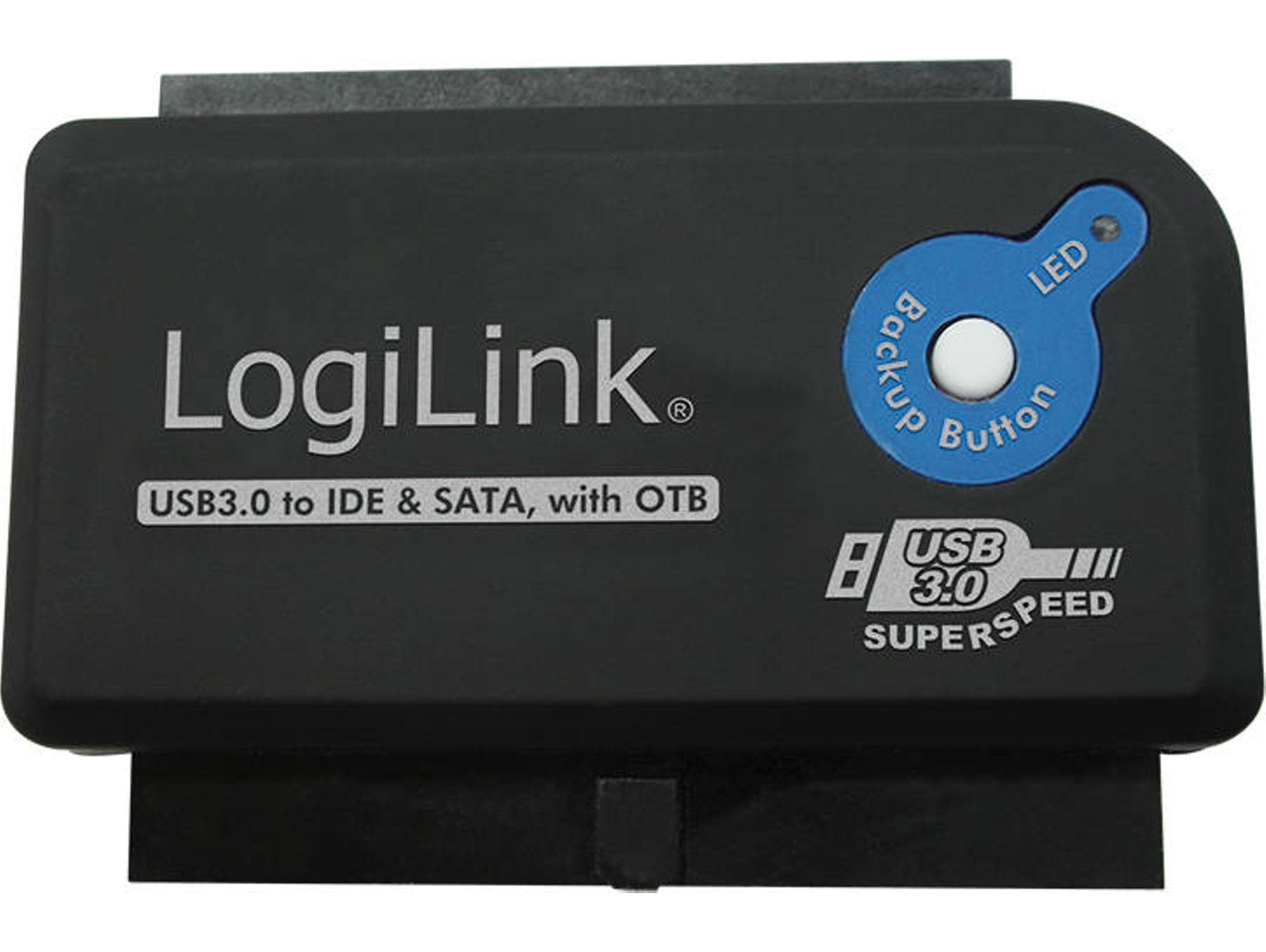 Cable Adaptador LOGILINK USB 3.0 para IDE / SATA Negro