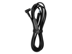 Cabo De Áudio 3.5mm Para 2.5mm Com Controle De Volume 1.2m Para Qc25 Qc35 Akg Y50 Y40 Preto